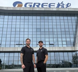 Thermopompes Gree : l'équipe Celsius en Chine