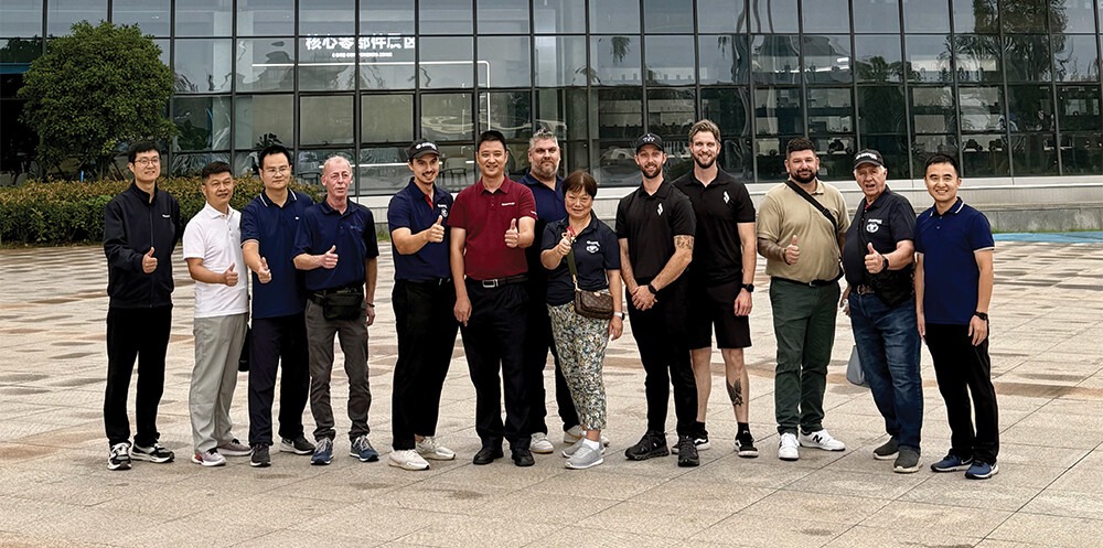 Thermopompes Gree : l'équipe Celsius en Chine avec Gree Canada